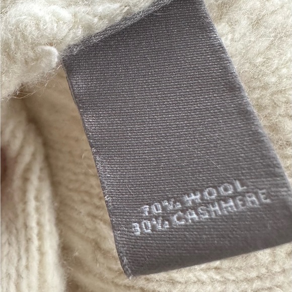 Neiman Marcus wool/cashmere blend sweater with pockets, size L - Picture 6 of 10